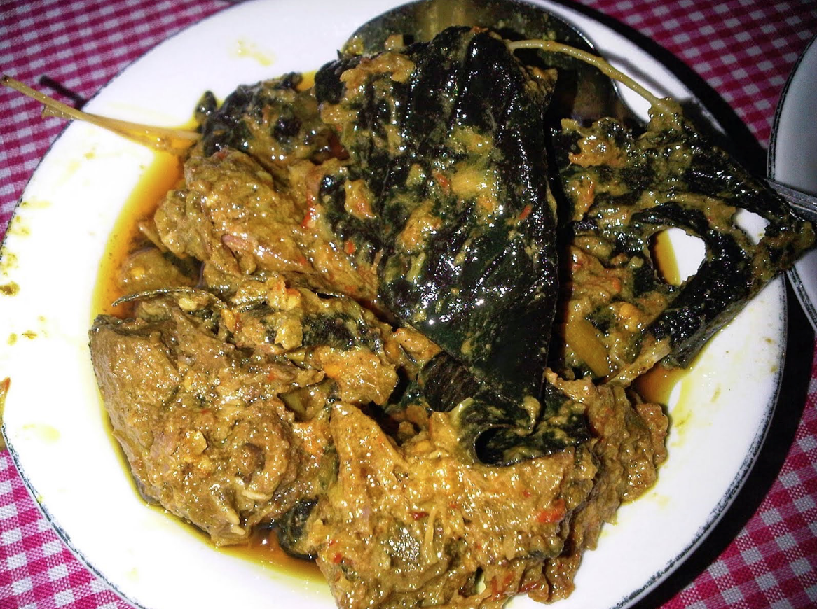 Bat meat stew
